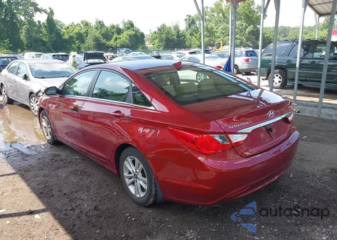 2013 Hyundai Sonata Gls z USA, uszkodzony, nr VIN 5NPEB4AC2DH722644